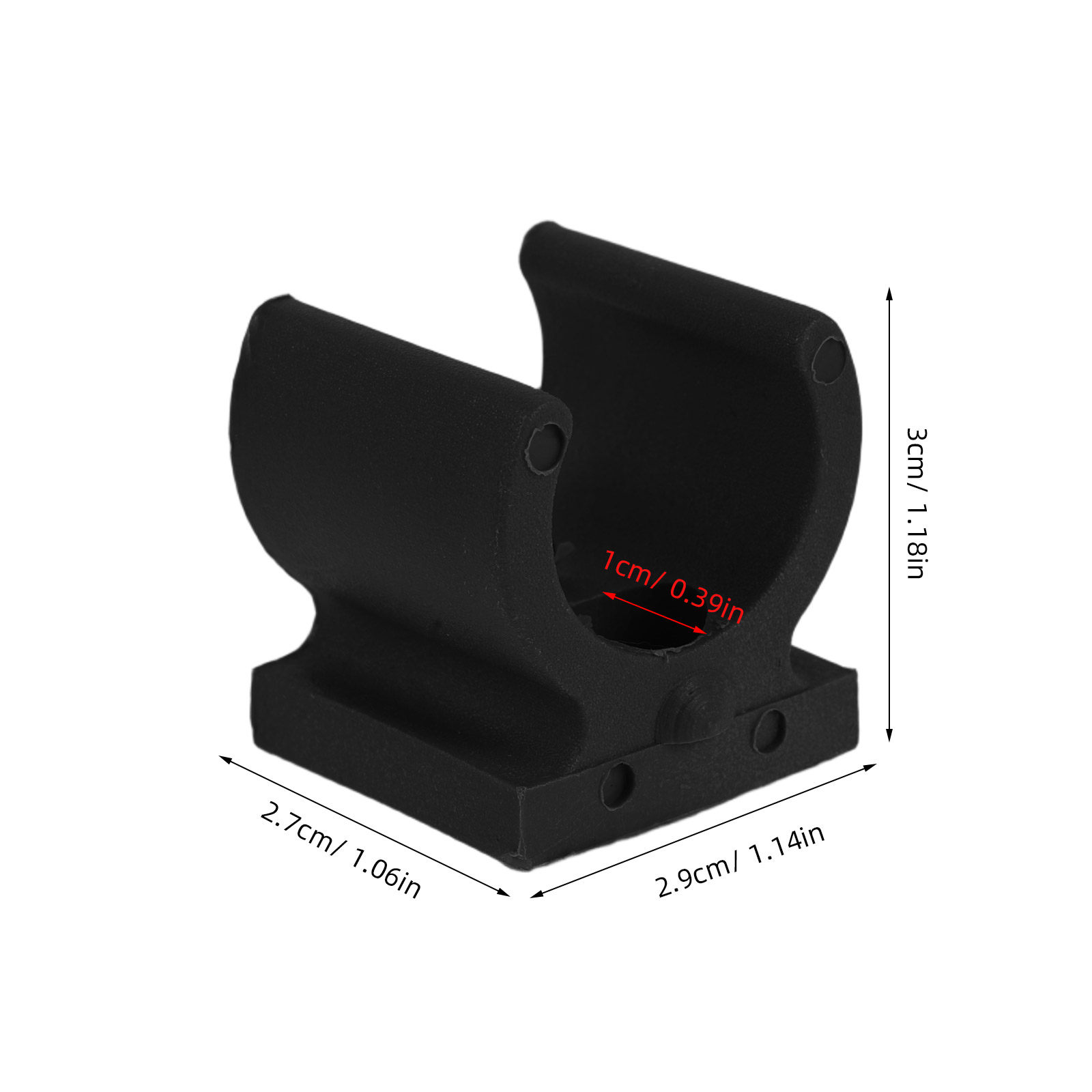 20Pcs Commode Chair Pipe Clamp - Plastic Pipe Clip 评论和价格