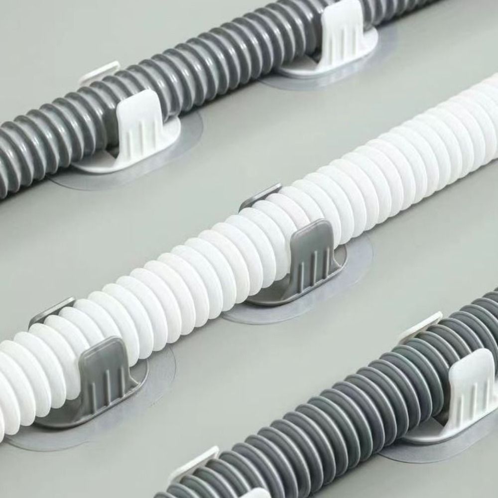 Self-adhesive Pipe Clamp Hooks - Plastic Pipe Clip 评论和价格