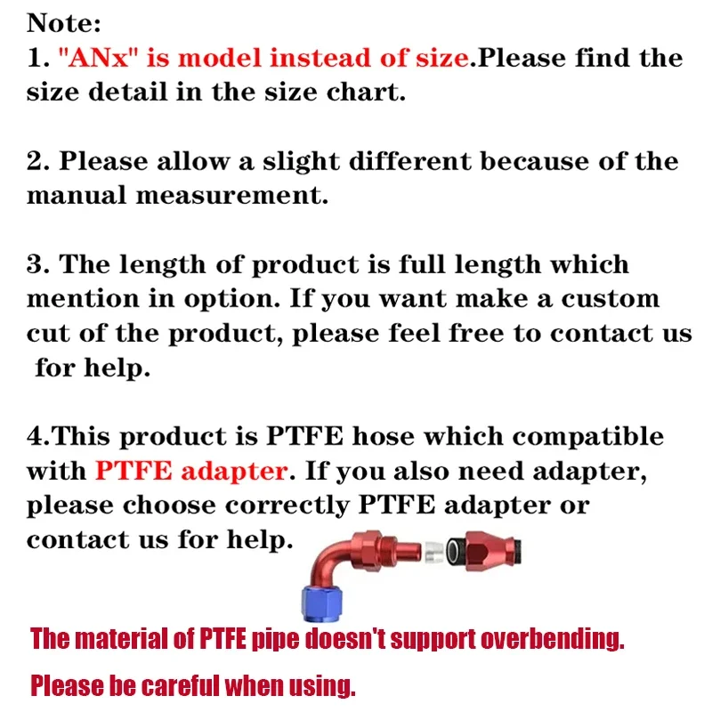 1M/2M/3M/4M 3AN 4AN 6AN 8AN 10 - Ptfe Tape Thread 评论和价格